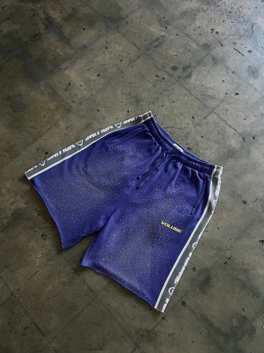 ALL PURPOSE SWEAT SHORTS - PURPLE REIGN