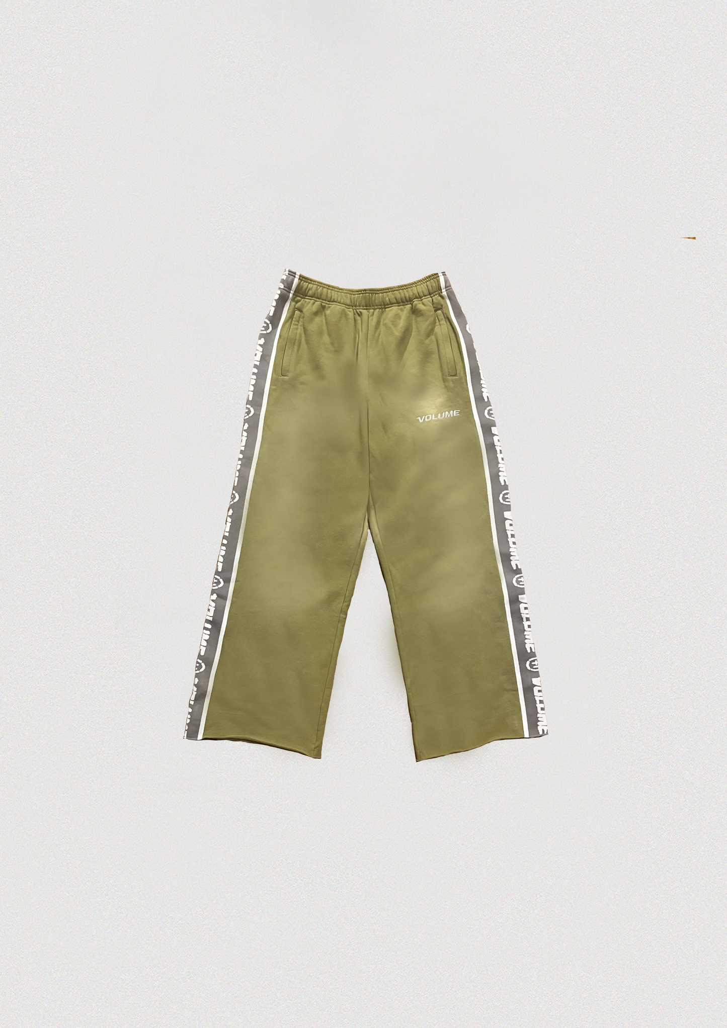 VINTAGE WASHED SWEATPANTS - OLIVE